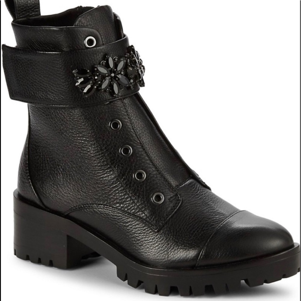 - KARL LAGERFELF  PIPPA Lace Up Boot Size : - Picture 5 of 11